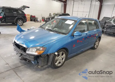 2008 Kia Spectra5 Sx from USA, damaged, VIN KNAFE161085010511